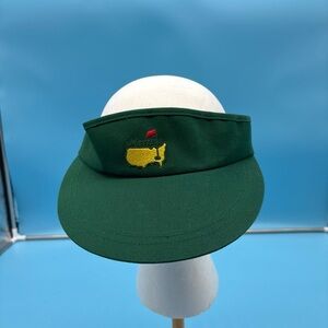 Masters Golf American Needle Adjustable Strap Green Visor ⛳️